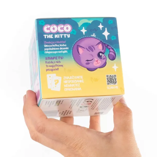 klocki-snapets-kot-coco-fioletowy-kidea