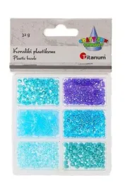 koraliki-plastikowe-32g-tonacja-niebieska-titanum