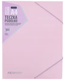 teczka-pudelko-z-gumka-a4-pastel-line-astra-fioletowa