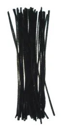 druciki-kreatywne-jednokolorowe-40-szt-30-cm-shan-czarny