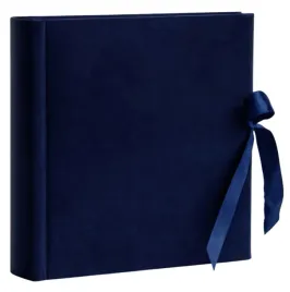album-na-zdjecia-wklejane-100-czarnych-stron-welur-indigo-szyty-wiazany