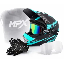 kask-na-quad-gogle-rekawice-dzieciece-enduro-quad-cross-bmx-mtb-hulajnoga-l