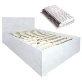 lozko-drewniane-biale-marmur-4d-180x200-ze-stelazem-z-materacem-sprezynowym