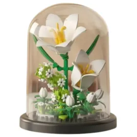 klocki-kwiat-w-kloszu-biala-lilia-zestaw-ozdobny-dekoracja-161-klockow