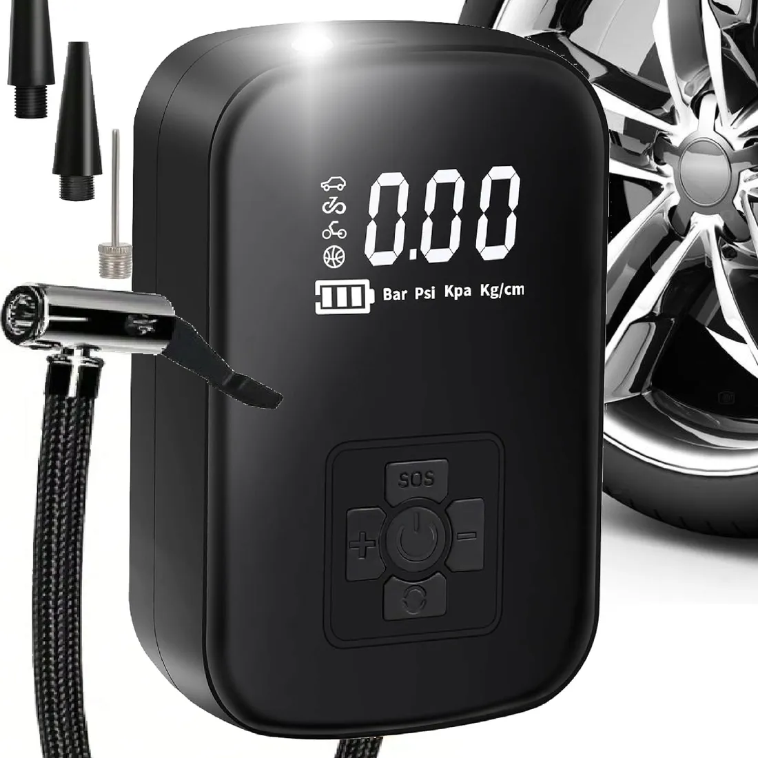 bezprzewodowy-kompresor-samochodowy-sprezarka-przenosna-rowerowa-pompka-kol-stan-nowy
