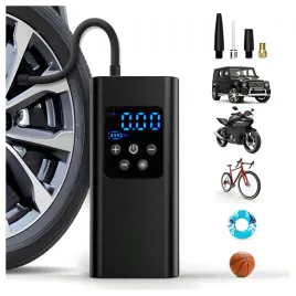 bezprzewodowa-pompka-elektryczna-kompresor-samochodowy-rowerowy-6000-mah