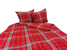 posciel-z-kory-160x200-lux-2643-2-czerwona-kratka