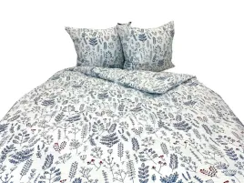 posciel-z-kory-160x200-lux-2625-granatowe-kwiaty