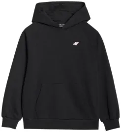 bluza-dresowa-nierozpinana-z-kapturem-dziewczeca-4f-r-140