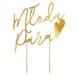 topper-na-tort-weselny-mloda-para-zloty-225cm