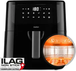 frytkownica-air-fryer-medion-2150w-68l9-progr-100-przepisow-w-aplikacji