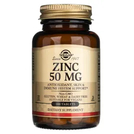 solgar-cynk-zinc-50-mg-odpornosc-zdrowa-skora-wlosy-paznokcie-100-tabletek