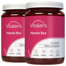 2x-witamina-b12-vitaler-s-100-mcg-metabolizm-anemia-zmeczenie-120-tabl