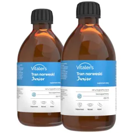 2x-vitaler-s-tran-norweski-junior-bezzapachowy-omega3-dla-dzieci-dha-250-ml