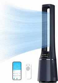 wentylator-bezlopatkowy-cichy-i-oczyszczacz-powietrza-2w1-midea-ams150-pbw