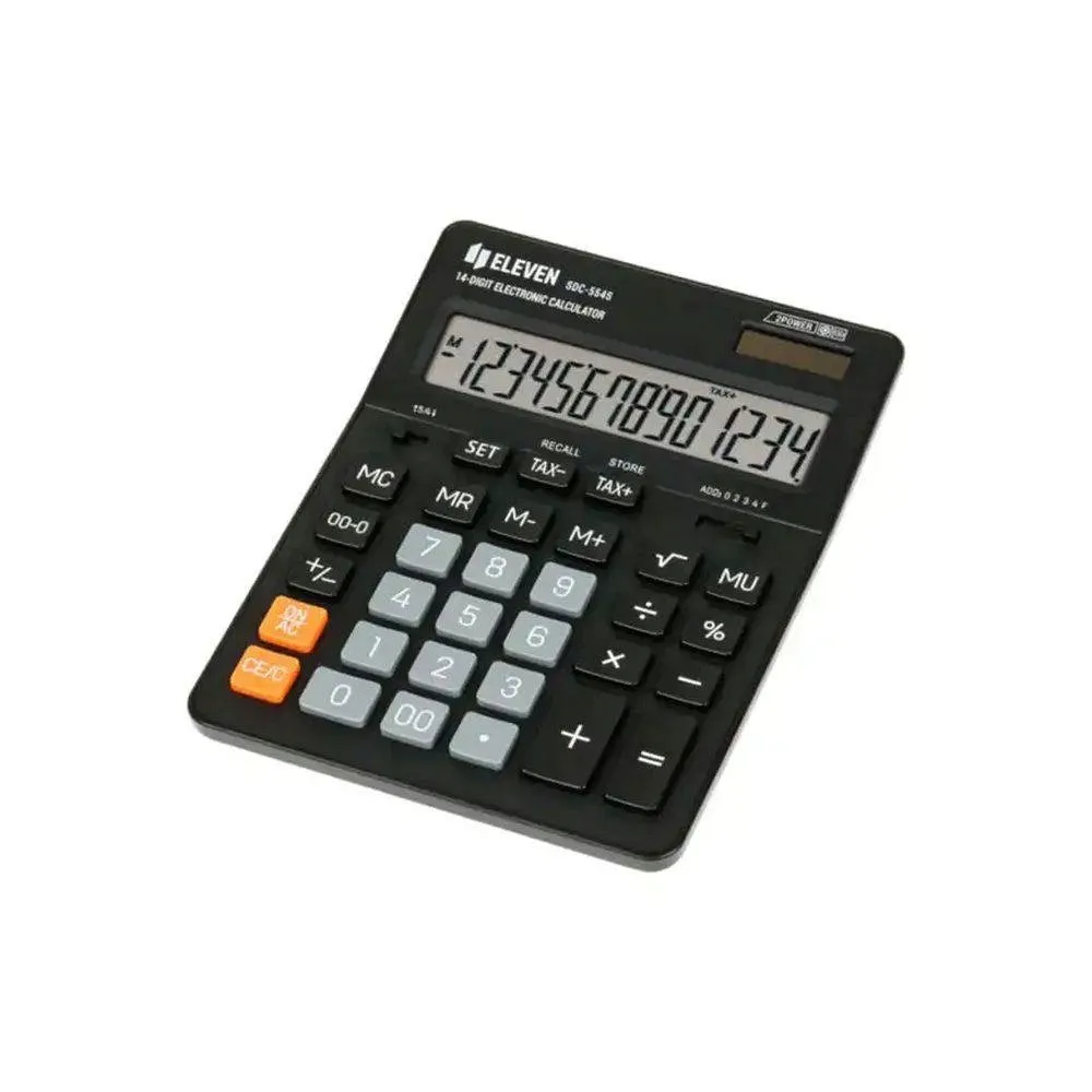 eleven-kalkulator-biurowy-sdc554s-czarny