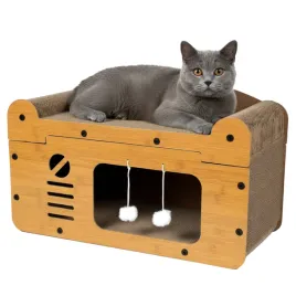 drapak-domek-dla-kota-legowisko-z-tektury-i-mdf-ekologiczny-pietrowy