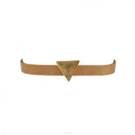 naszyjnik-choker-simple-triangle-brazowy-n487br