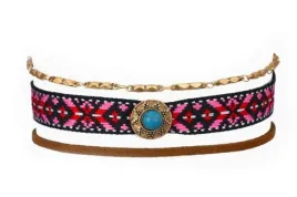 naszyjnik-choker-boho-festiwal-aztecki-n528