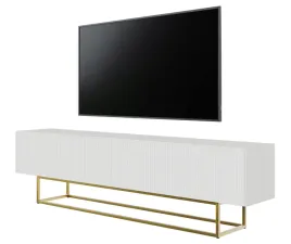 szafka-rtv-veldio-175-cm-biala-na-zlotych-nogach