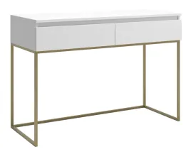 biurko-toaletka-bemmi-z-szufladami-biala-ze-zlotymi-nozkami