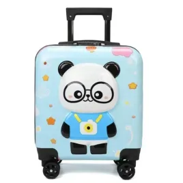 walizka-dziecieca-kabinowa-bagaz-dzieci-z-szyfrem-panda-niebieska-wp07