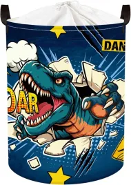 kosz-do-przechowywania-dla-dzieci-skladany-granatowy-36x45cm-dinozaur