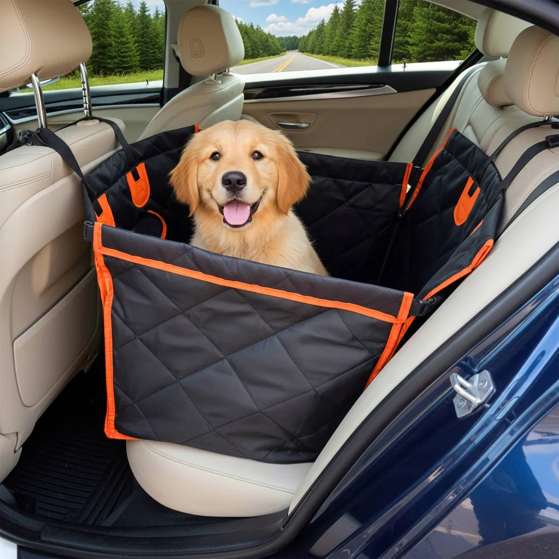 mata-samochodowa-dla-psa-maltan-stan-nowy