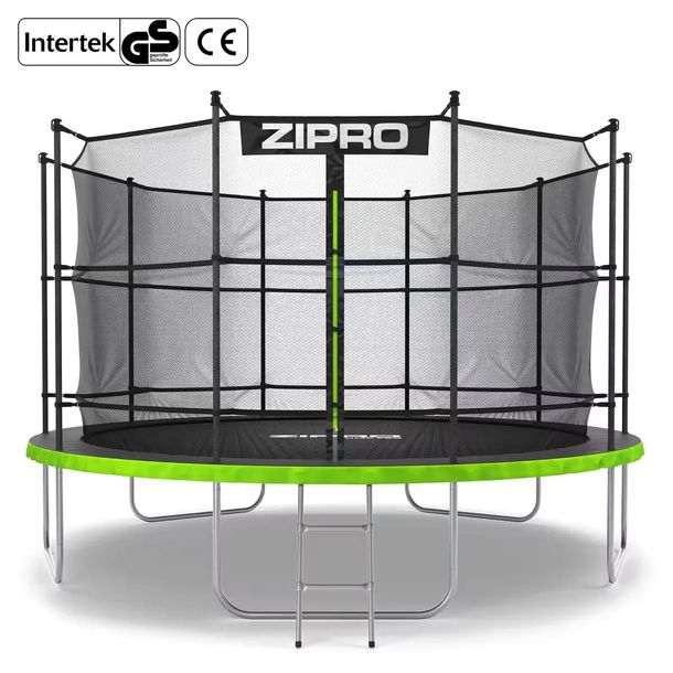Trampolina dla dzieci ogrodowa z siatką wewnętrzną 12FT 374cm Zipro