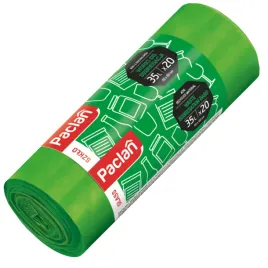 worki-na-smieci-35l-20szt-paclan-do-segregacji-szkla-zielone