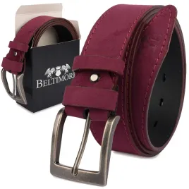 pasek-meski-skorzany-zamszowy-szeroki-4cm-klasyk-bordowy-premium-beltimore