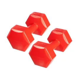 drfit-hantle-ciezarki-do-cwiczen-fitness-szesciokatne-zestaw-2x2kg-czerwony