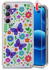 etui-do-samsung-s25-plus-wzory-wiosenne-wiosna-kwiaty-clear-case-szklo