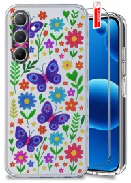 etui-do-samsung-a17-5g-wzory-wiosenne-wiosna-kwiaty-clear-case-szklo