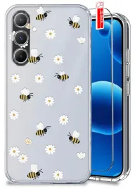 etui-do-samsung-a56-5g-wzory-wiosenne-wiosna-kwiaty-clear-case-szklo