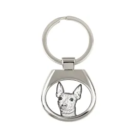 american-hairless-terrier-keychain-with-a-dog-keychain-with-a-print-per