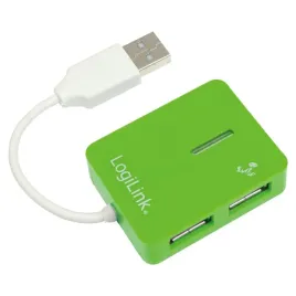 logilink-usb-2-0-4-port-hub-480-mbit-s-zielony