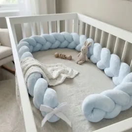 ochraniacz-do-lozeczka-warkocz-welur-280-cm-baby-blue
