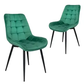 krzeslo-welurowe-zielone-2-szt-tapicerowane-do-jadalni-salonu-kuchni