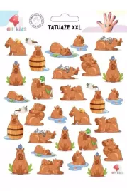 tatuaze-zmywalne-dla-dzieci-kapibara-xxl