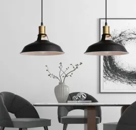 lampa-wiszaca-retro-styl-industrialny-czarno-biala-2-sztuki