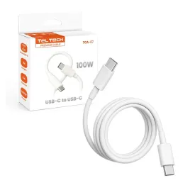 kabel-usb-c-do-usb-c-e-maker-100w-or-5a-or-1-m-or-bialy-teltech-tca-07-premium