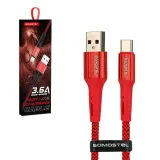 kabel-somostel-usb-usb-typ-c-1-m-czerwony-kolor-czerwony