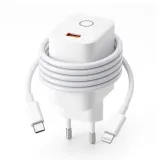ladowarka-sieciowa-25w-usb-c-biala-kabel-lightning-stan-nowy