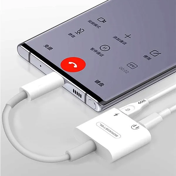 adapter-2w1-usb-c-do-usb-c-ladowanie-somostel-13cm-stan-opakowania-oryginalne-stan-nowy
