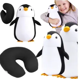 poduszka-turystyczna-pluszak-2w1-pingwin-idealna-na-kark-podroz-samolot