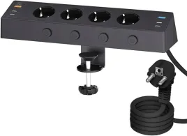 kinglink-listwa-zasilajaca-usb-c-4-gniazda-2m-przeciwprzepieciowa