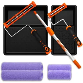 2x-walek-malarski-pes-23cm-2x-walek-pes-10cm-2x-uchwyt-2x-kuweta-1x-kij-tel