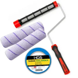 dolphin-330-zestaw-walkow-malarskich-2x-killer-25cm-1xuchwyt-1x-tasma-zm19