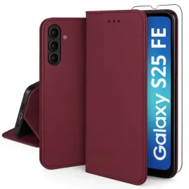etui-z-klapka-magnet-do-samsung-s25-fe-zamykane-futeral-burgundowe-szklo